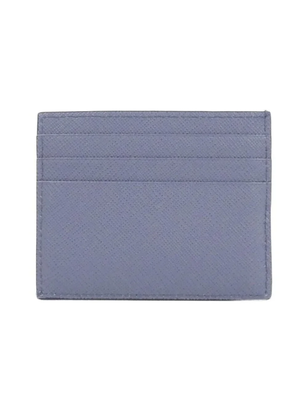 Prada Card Case Card Holders Silver